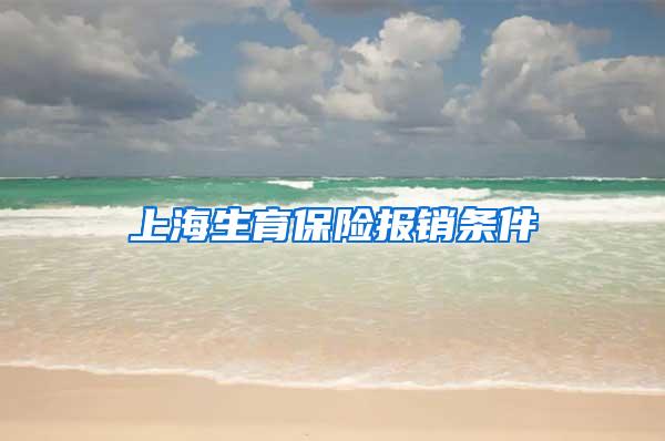 上海生育保险报销条件