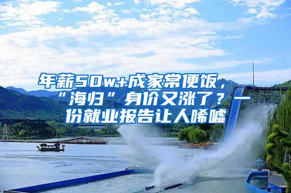 年薪50w+成家常便饭，“海归”身价又涨了？一份就业报告让人唏嘘