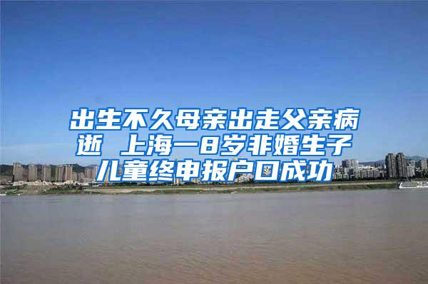 出生不久母亲出走父亲病逝 上海一8岁非婚生子儿童终申报户口成功