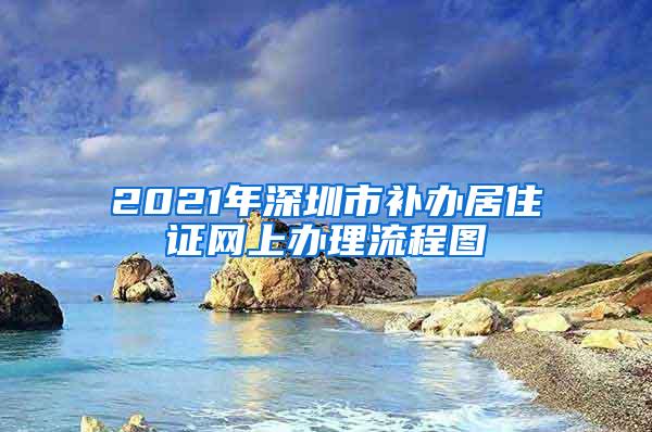 2021年深圳市补办居住证网上办理流程图