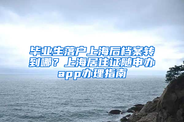 毕业生落户上海后档案转到哪？上海居住证随申办app办理指南