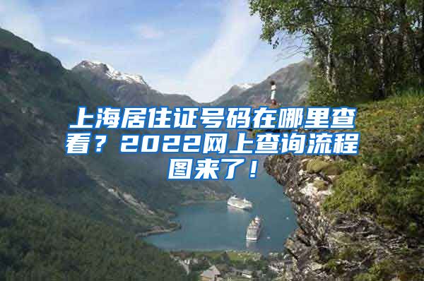 上海居住证号码在哪里查看？2022网上查询流程图来了！