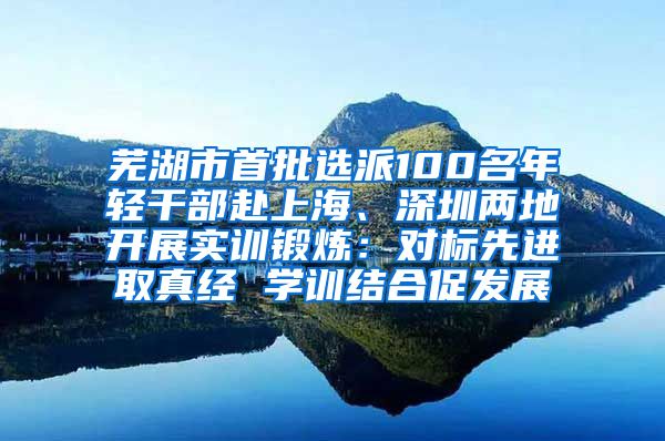 芜湖市首批选派100名年轻干部赴上海、深圳两地开展实训锻炼：对标先进取真经 学训结合促发展