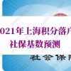 2021年上海积分落户社保基数预测！这笔钱记得提前调整