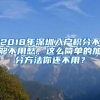 2018年深圳入户积分不够不用愁，这么简单的加分方法你还不用？