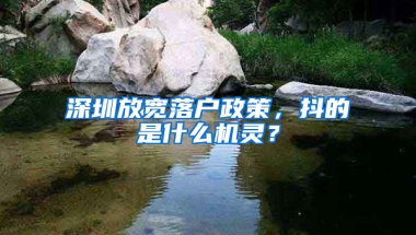 深圳放宽落户政策，抖的是什么机灵？