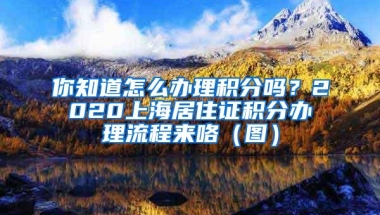 你知道怎么办理积分吗？2020上海居住证积分办理流程来咯（图）