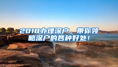 2018办理深户，带你领略深户的各种好处！