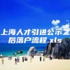 上海人才引进公示之后落户流程.xls