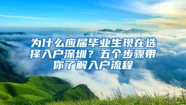 为什么应届毕业生现在选择入户深圳？五个步骤带你了解入户流程