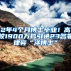 2年4个月博士毕业！高校1900万拟引进23名菲律宾“洋博士”